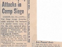 9.  Newspaper article telling of our arrival in Vietnam